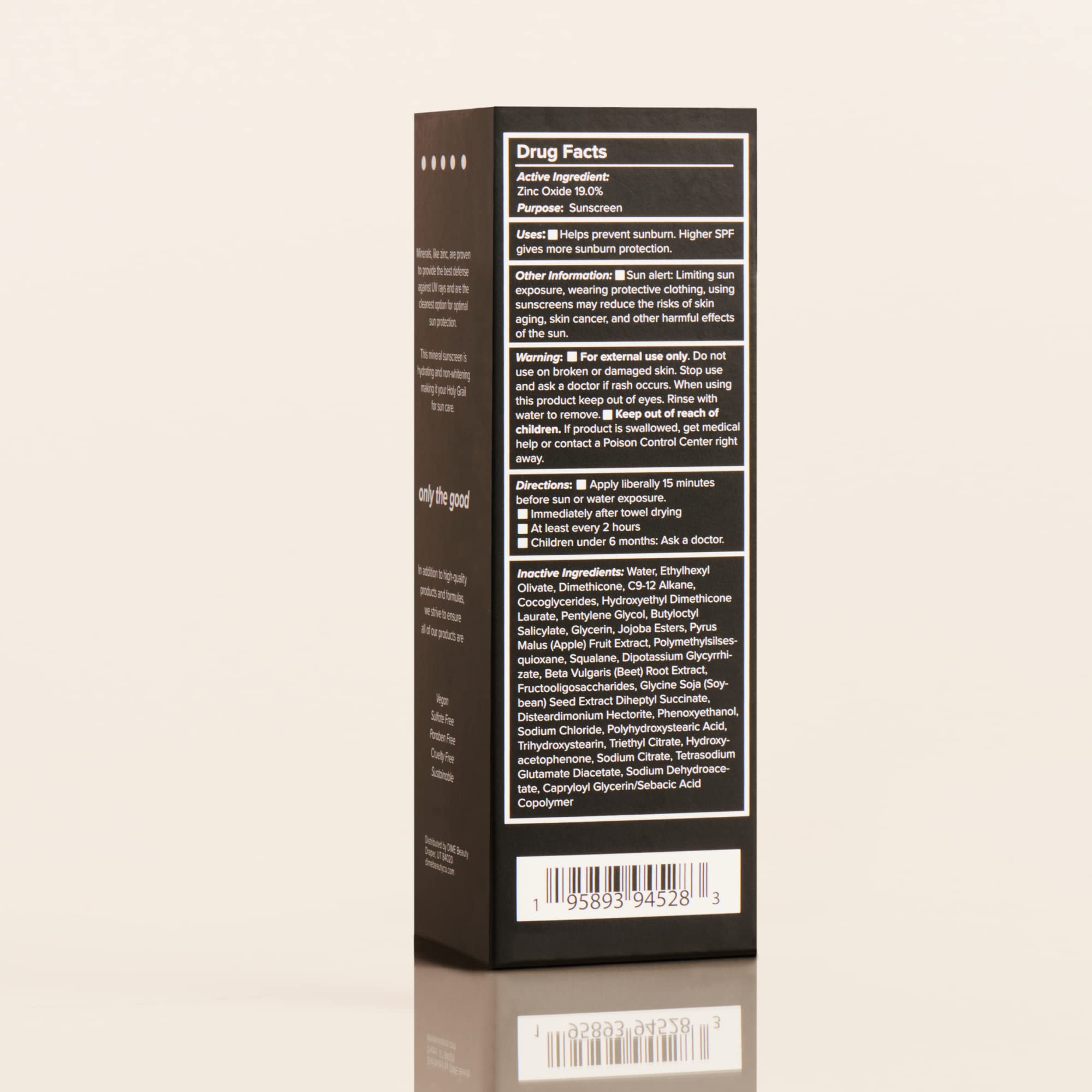 DIME Wonderscreen 50g jar size for travel and daily use