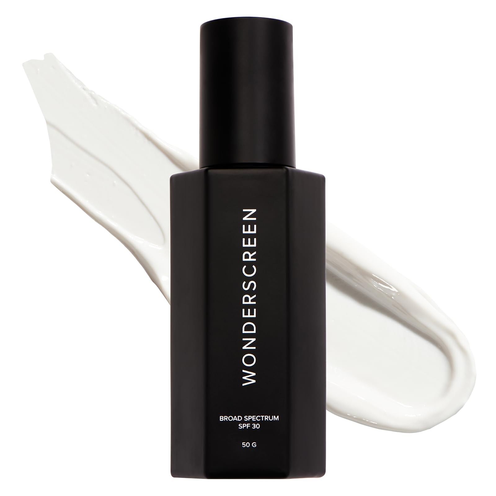 DIME Wonderscreen SPF 30 bottle front showing clean mineral sunscreen for daily sun protection