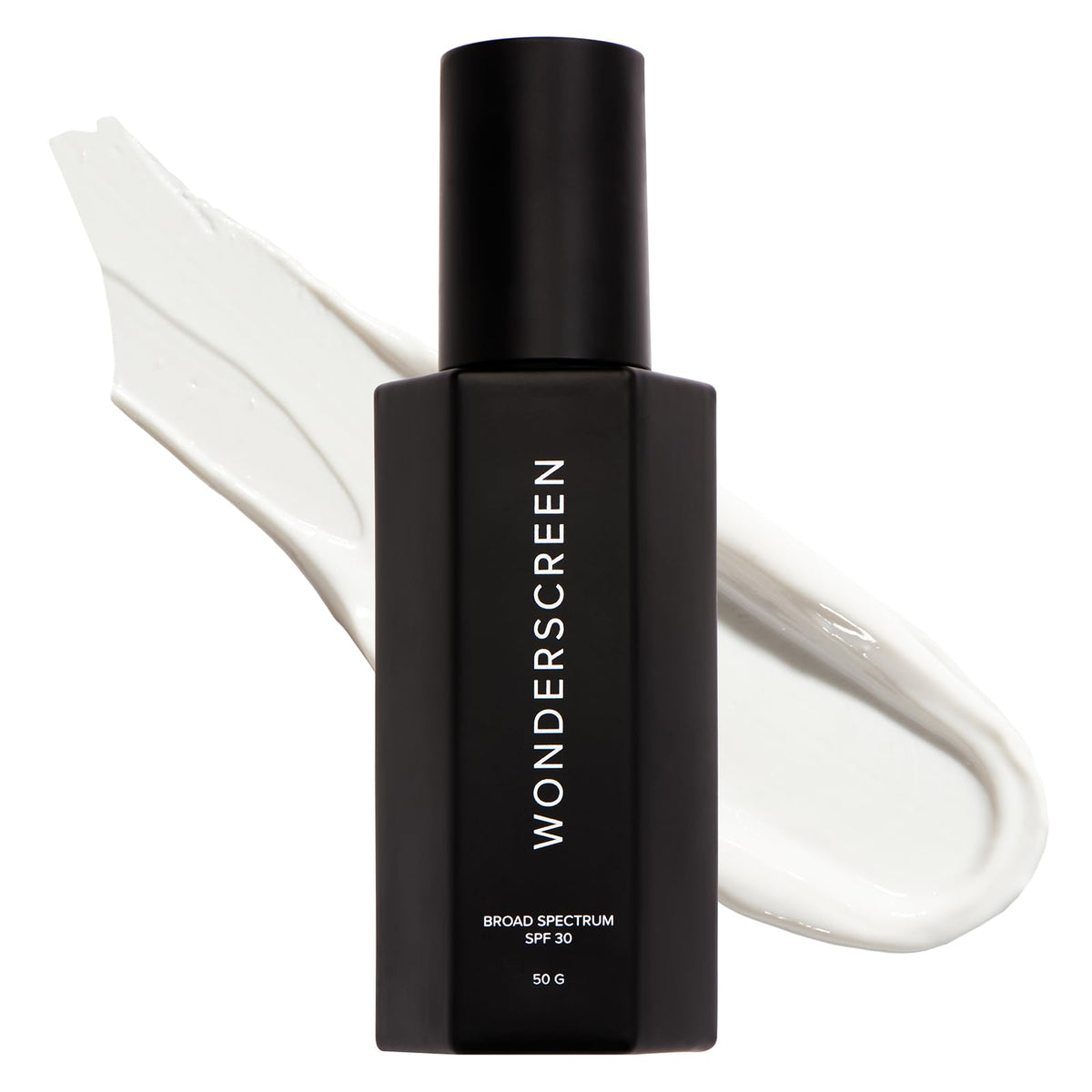 DIME Wonderscreen SPF 30 bottle front showing clean mineral sunscreen for daily sun protection