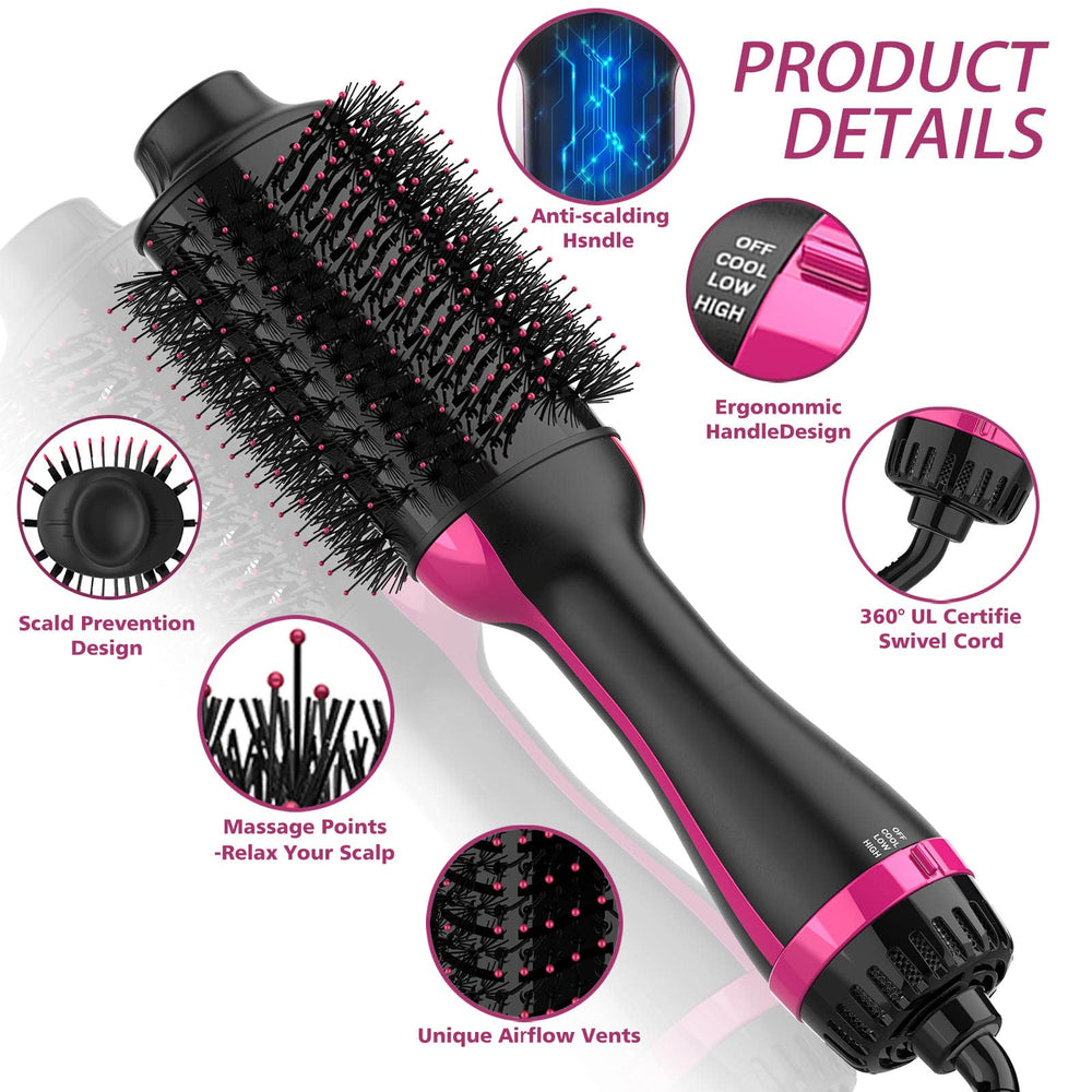 Dimecano hair dryer brush family-friendly design ideal for gift and home use