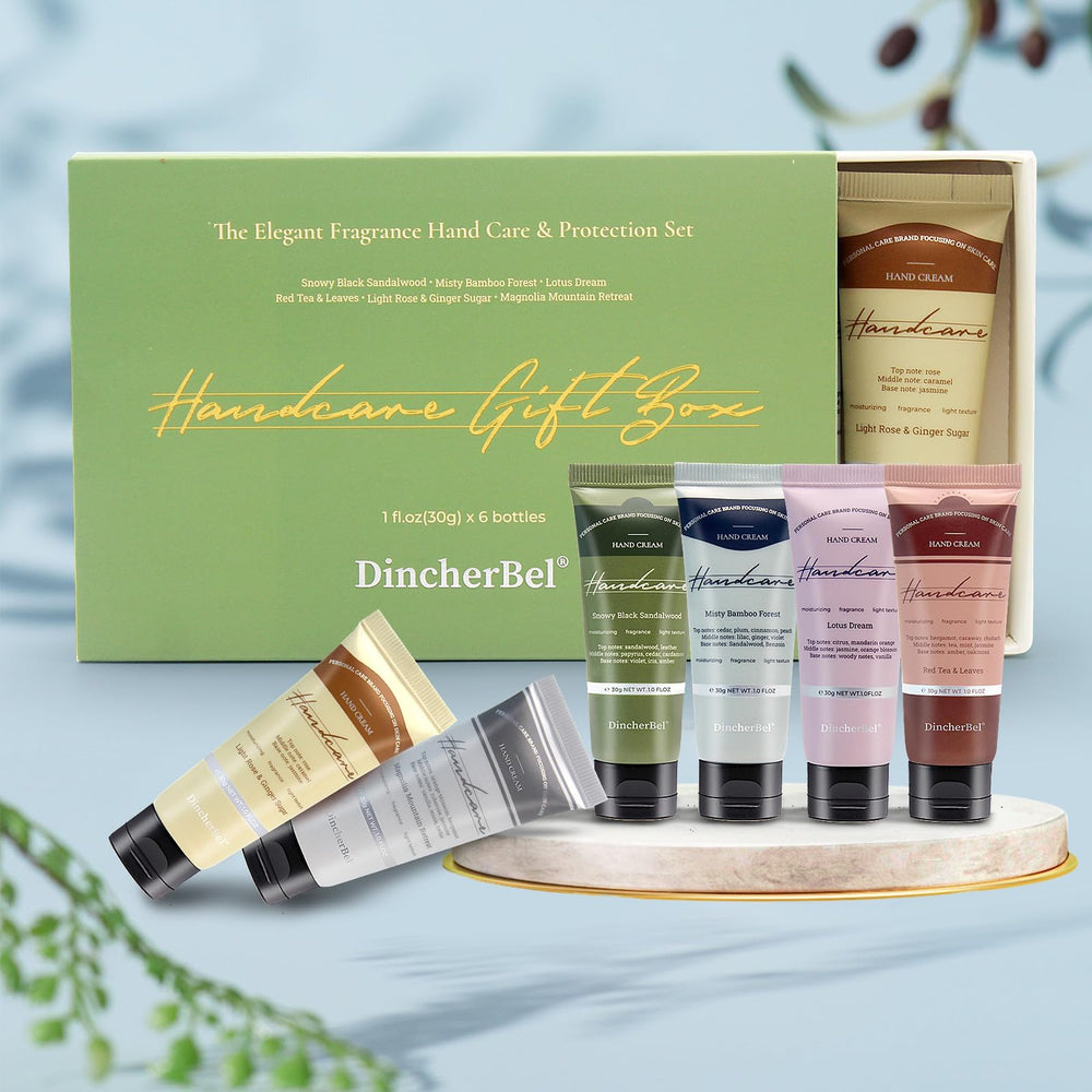 DincherBel magnolia-mountain-retreat cream evokes spa-like calm and lasting fragrance