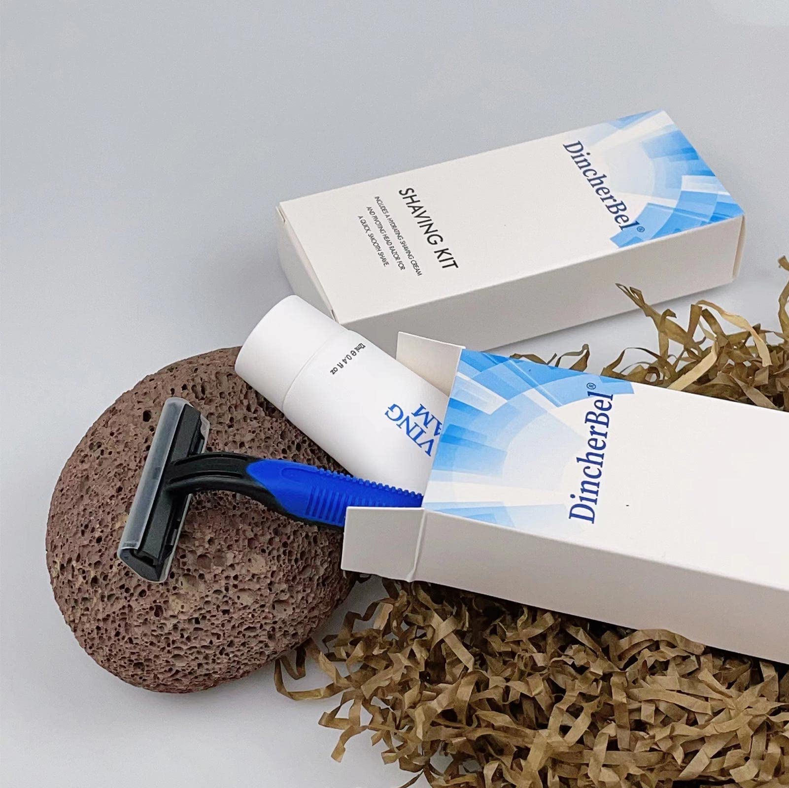 DincherBel TSA-approved travel kit ready for airplane and camping