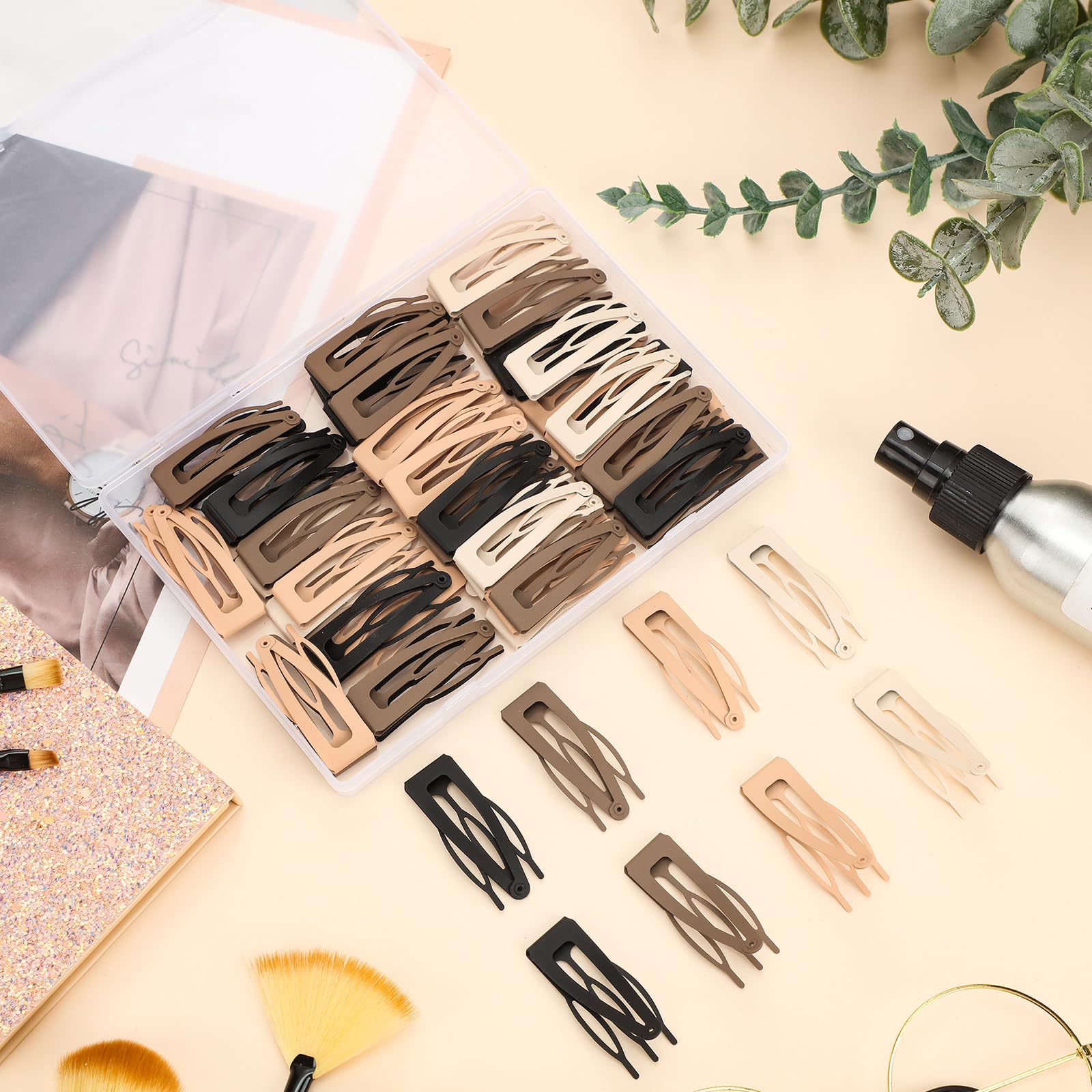 Dingion two-inch clip ready for quick styling and secure grip