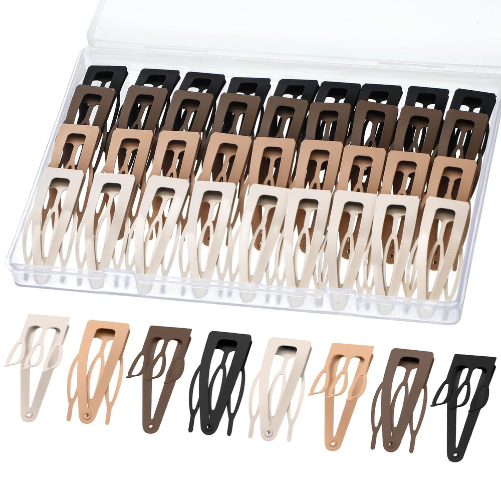 Dingion double-grip hair clip close-up showing secure hold for styling