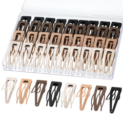 Dingion double-grip hair clip close-up showing secure hold for styling
