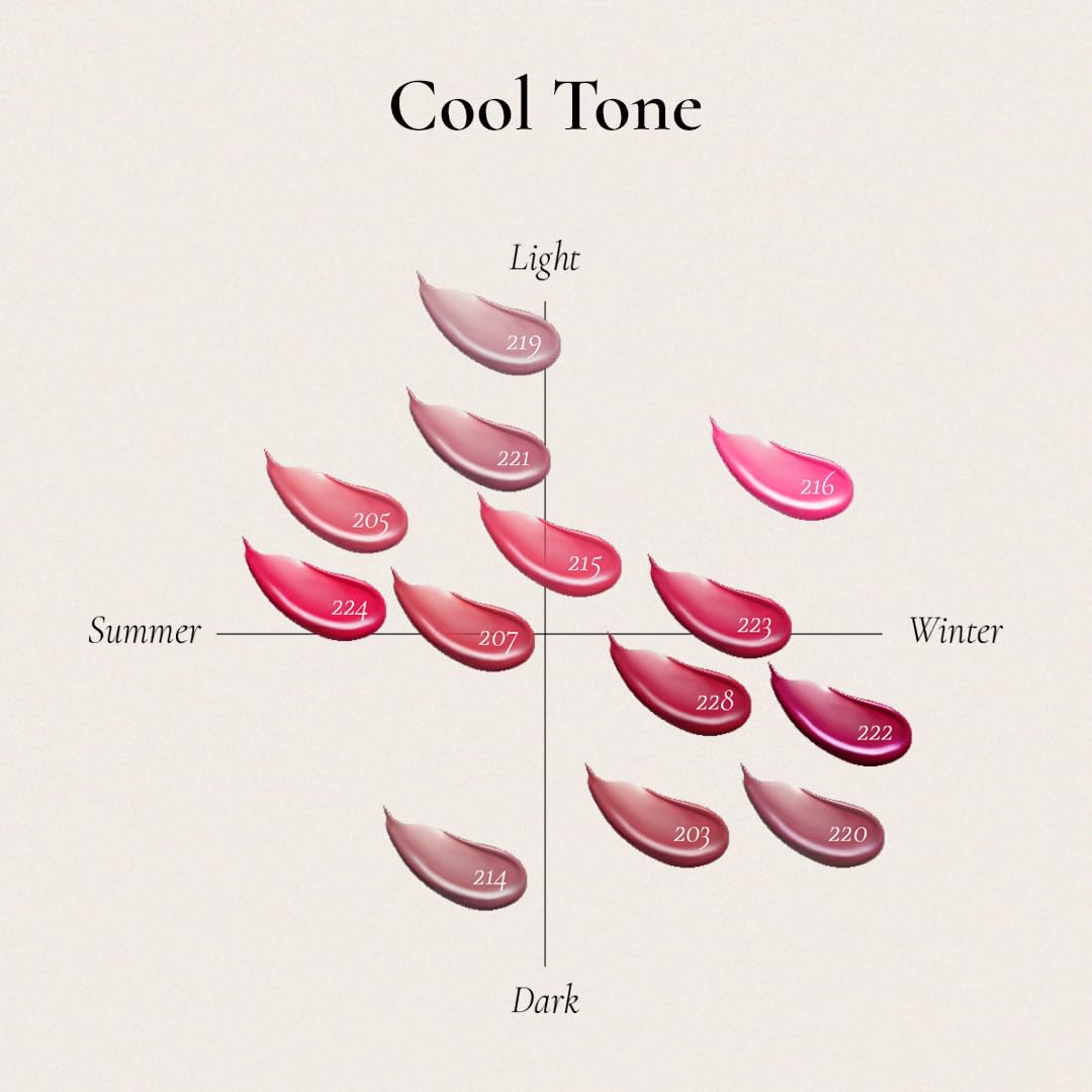 DINTO Blur-Glowy Lip Tint angled brush detail for smooth, even color.