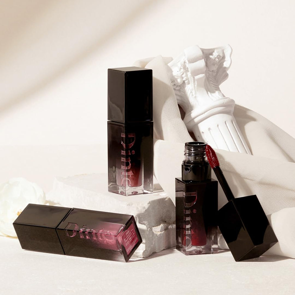 DINTO Blur-Glowy Lip Tint display box for retail-ready appeal.