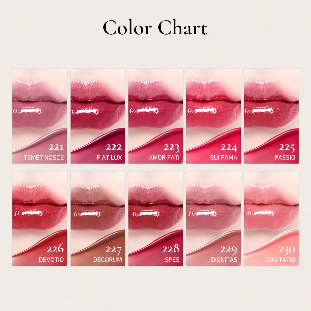DINTO Blur-Glowy Lip Tint water-glow texture emphasizes light, non-sticky glide.