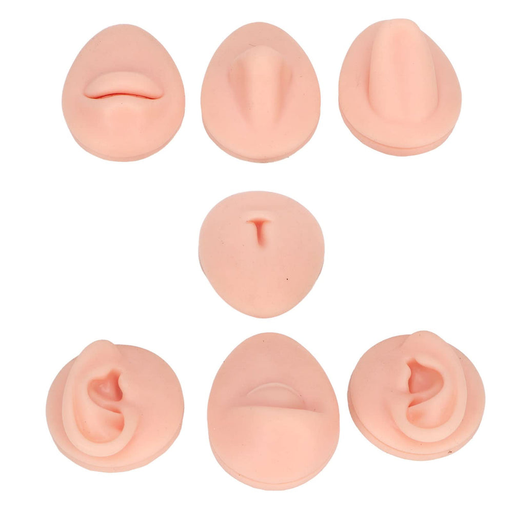 Dioche soft silicone model practice-set-hand for multi-site piercing rehearsal.