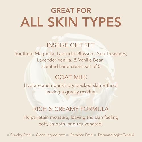 Dionis goat-milk cream application shot highlighting smooth texture.