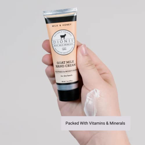 Dionis application routine shot demonstrates quick, non-greasy hand care.