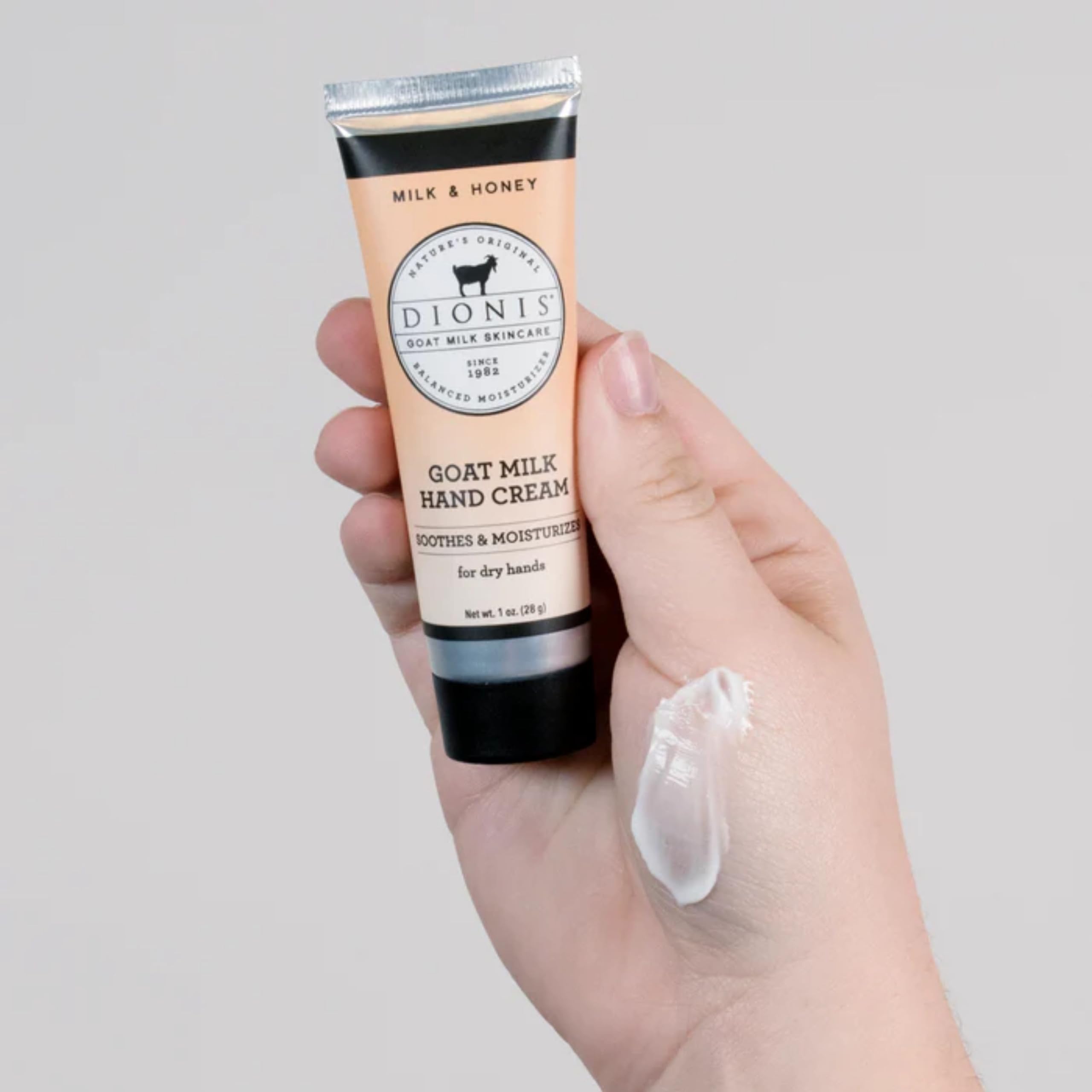 Dionis product label emphasizes cruelty-free and paraben-free formulation.