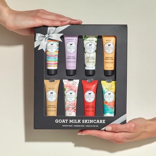 Dionis goat milk hand cream vanilla lavender scent emphasizes calming aromatics