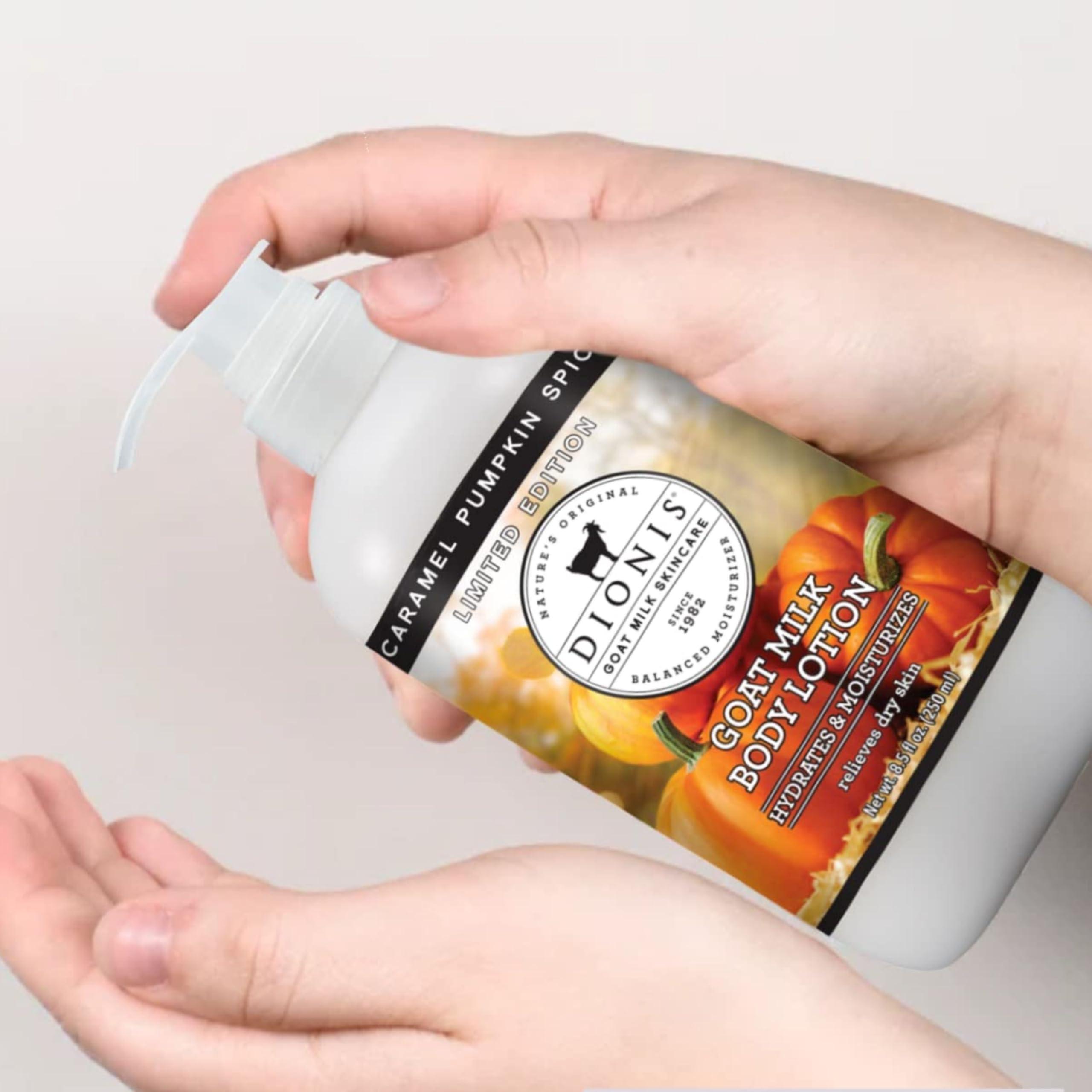 Dionis goat milk hydrating cream usa-made badge confirms local manufacturing.