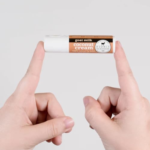 Dionis lip balm application swirl demonstrating smooth, non-greasy finish.
