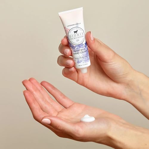 Dionis mini hand lotion tubes ideal for travel and daily carry.