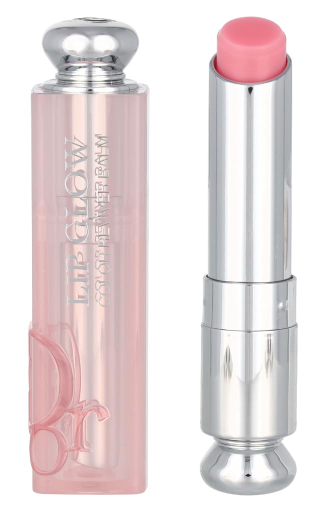 Dior Addict Lip Glow 001 Pink Glow built-in brush enables precise lip definition.