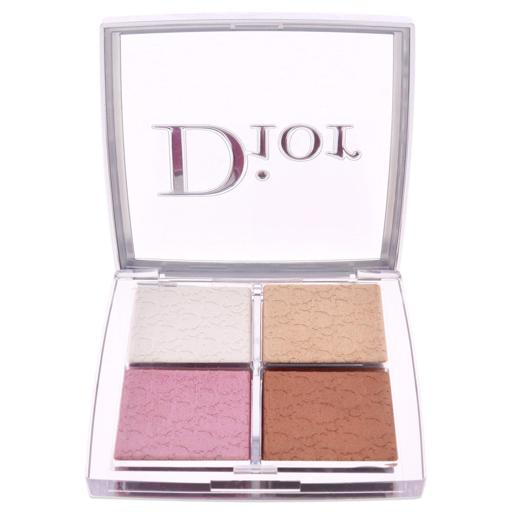 Dior Backstage Glow Face Palette strobe gold adds luminous glow for evening looks