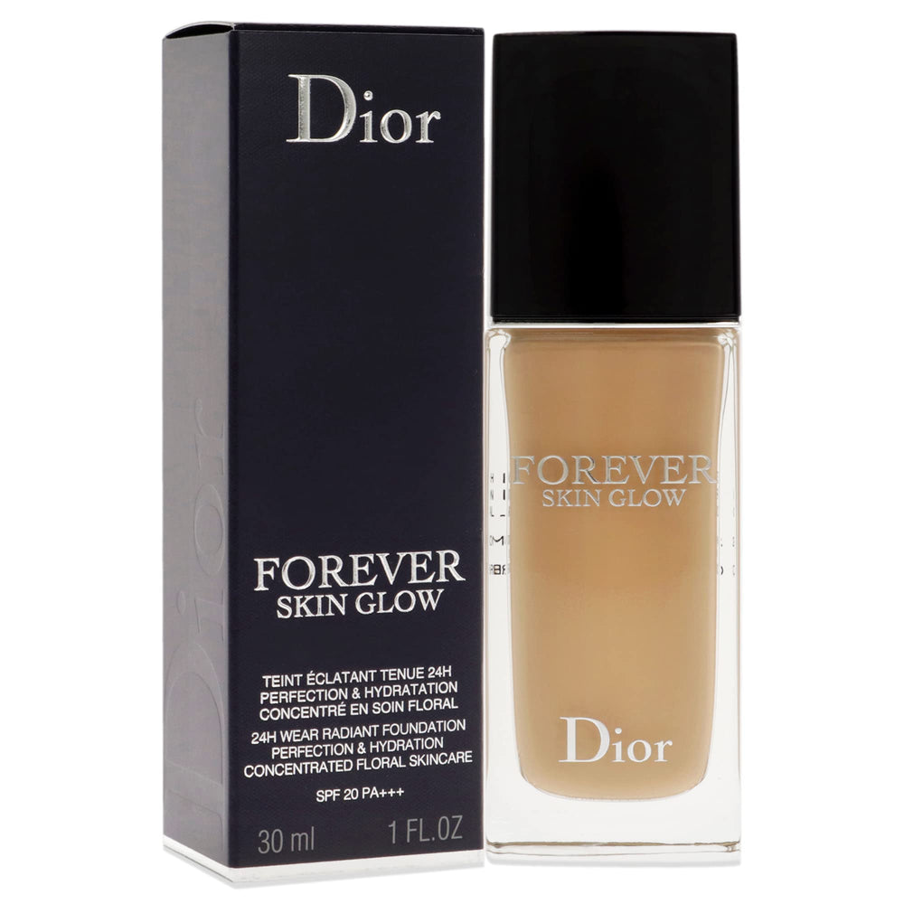 Dior Forever Skin Glow SPF 20 packshot highlights hydration, protection and shade.