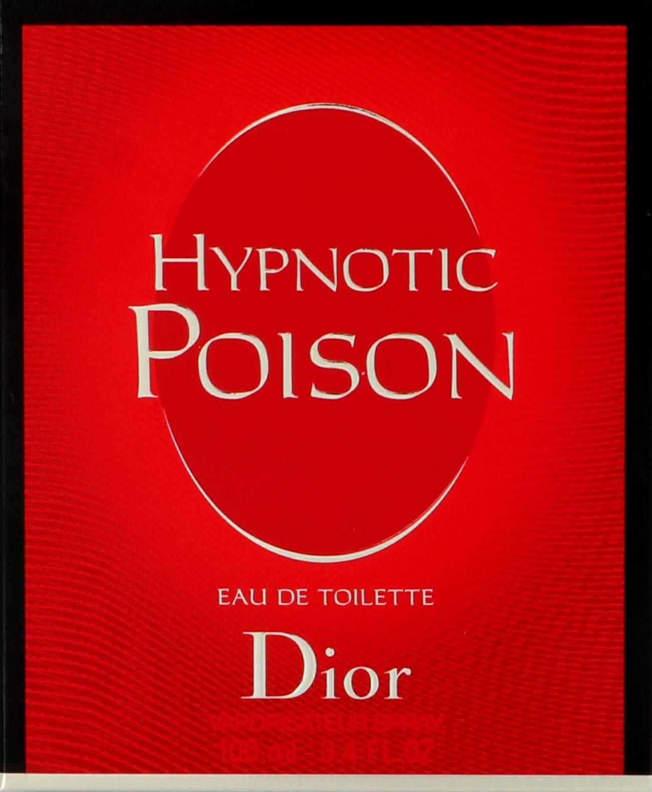 Dior Hypnotic Poison atomizer offers precise spray for lasting scent.