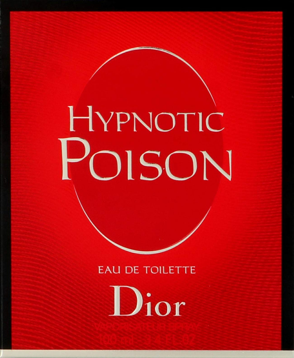 Dior Hypnotic Poison atomizer offers precise spray for lasting scent.