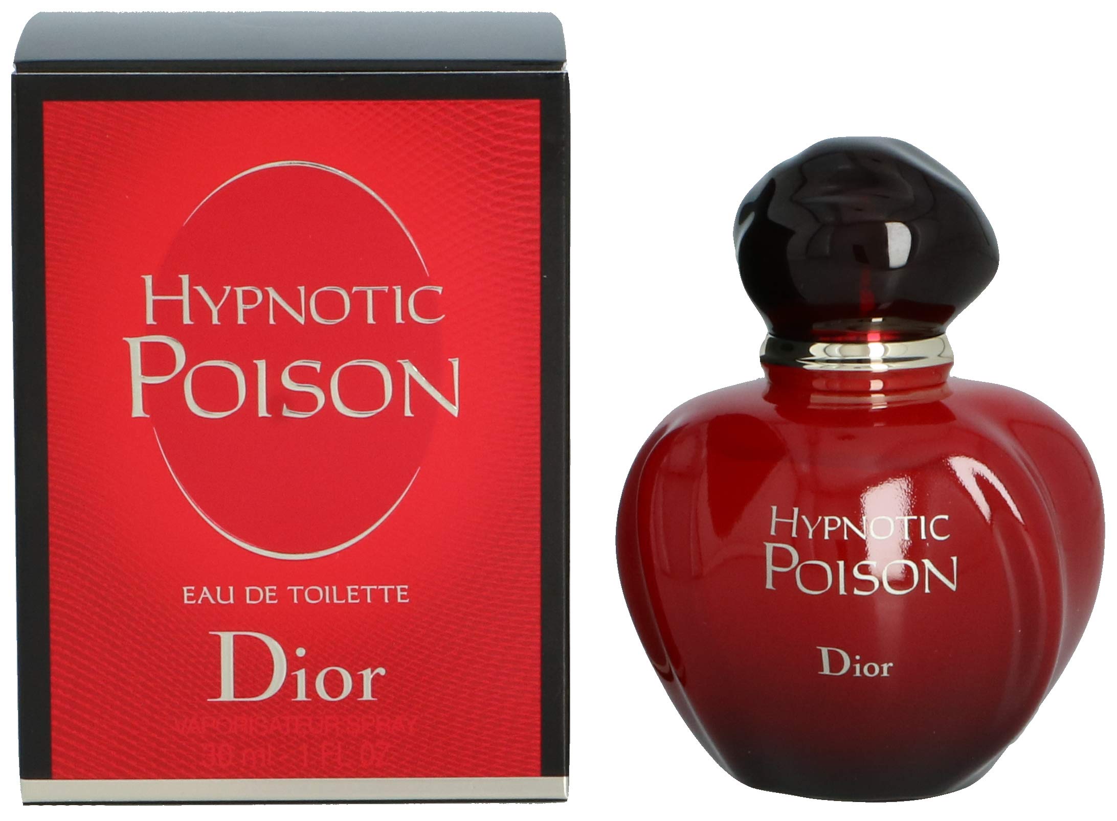 Dior Hypnotic Poison EDT bottle front view for romantic evenings.
