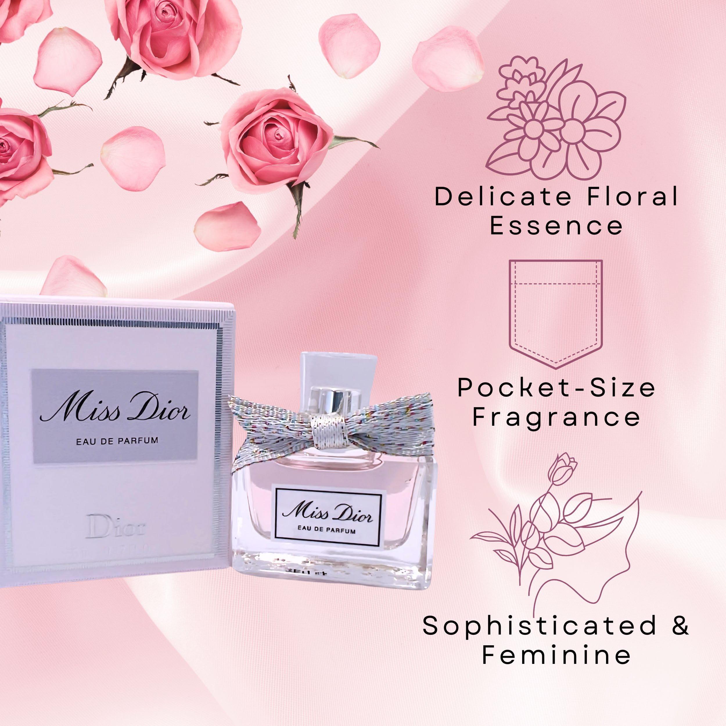 Dior Miss Dior Blooming Bouquet soft musk base for subtle warmth.