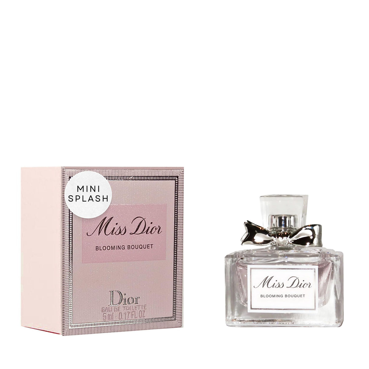 Dior Miss Dior Blooming Bouquet travel EDT bottle for on-the-go fragrance.