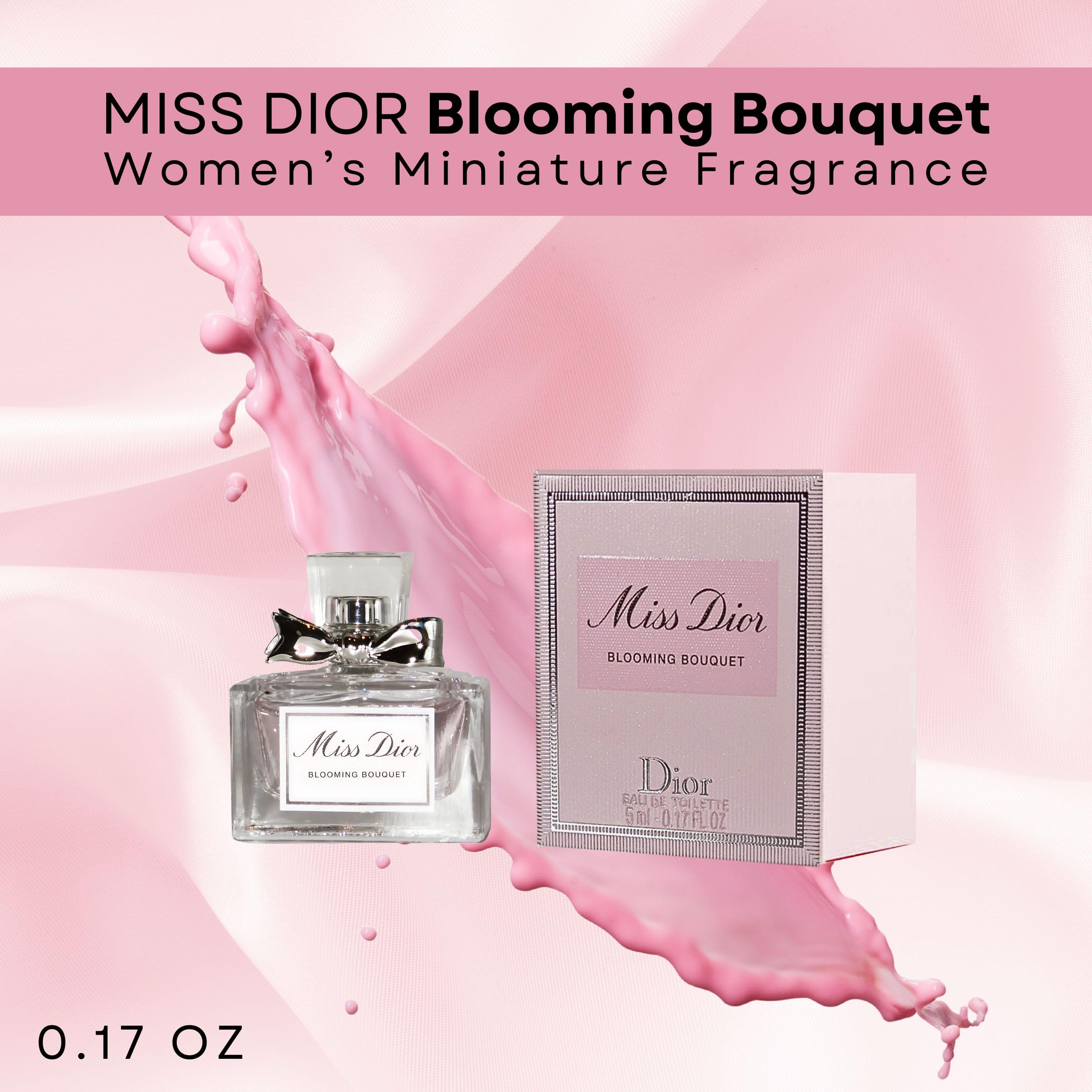 Dior Miss Dior Blooming Bouquet travel EDT cap highlighting portable luxury.