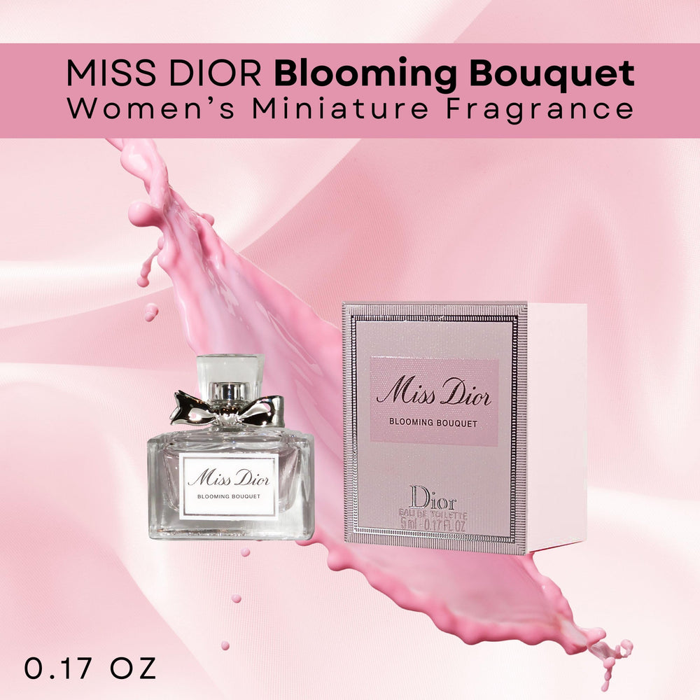 Dior Miss Dior Blooming Bouquet travel EDT cap highlighting portable luxury.