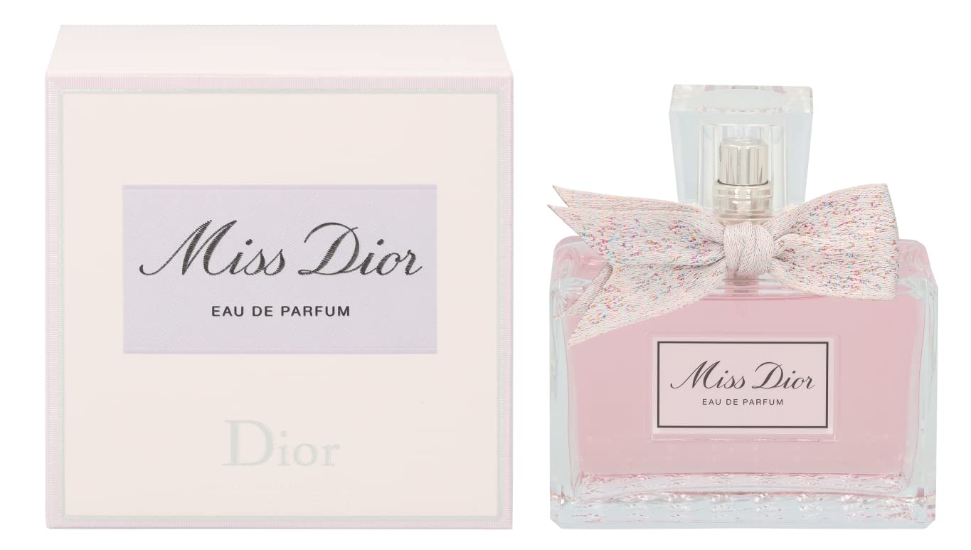 Dior Miss EDP 100ml side view bottle, sleek travel-ready profile.