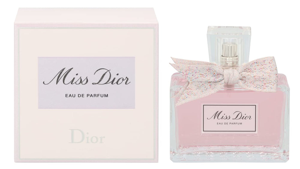 Dior Miss EDP 100ml side view bottle, sleek travel-ready profile.