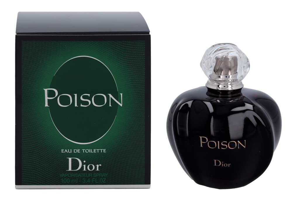 Christian Dior Poison EDT bottle 3.4oz close-up for confident evening wear