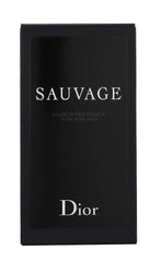 Dior Sauvage balm texture image reveals light, non-greasy cream that nourishes skin.
