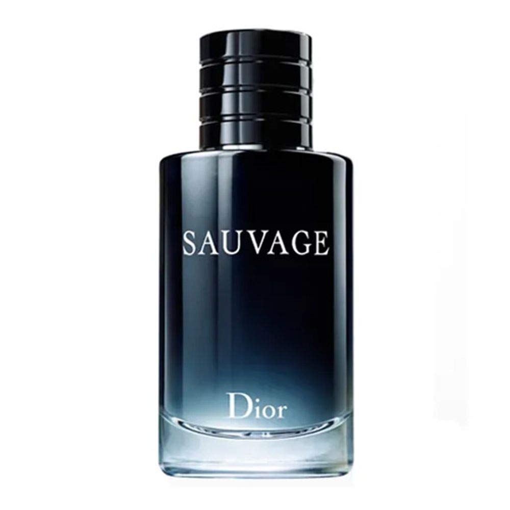 Dior Sauvage packaging box conveys luxury and gift-ready presentation.