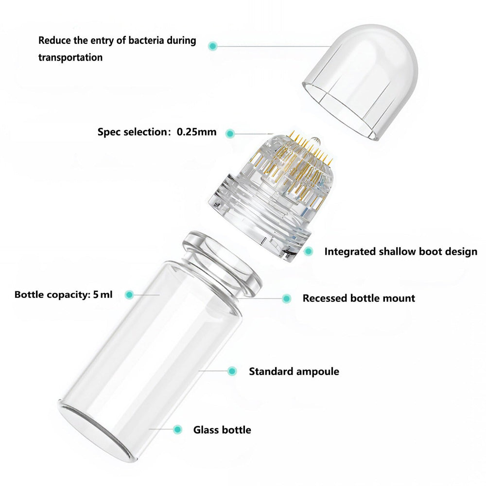 Diougens Lee 5ml glass bottle ready for lightweight serum on-the-go applications