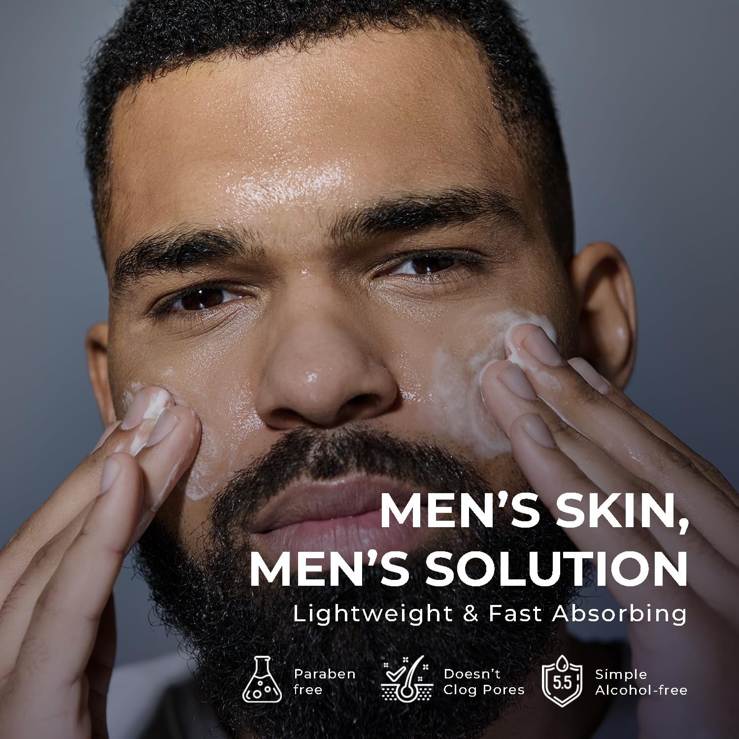 DIPSEVEN eye-area application shows de-puffing and brightening benefits.