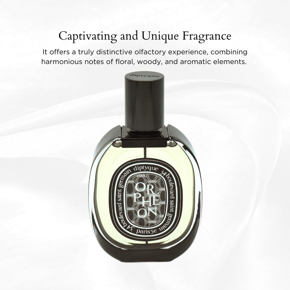 Diptyque Orpheon spray application shows smooth mist for daily routines