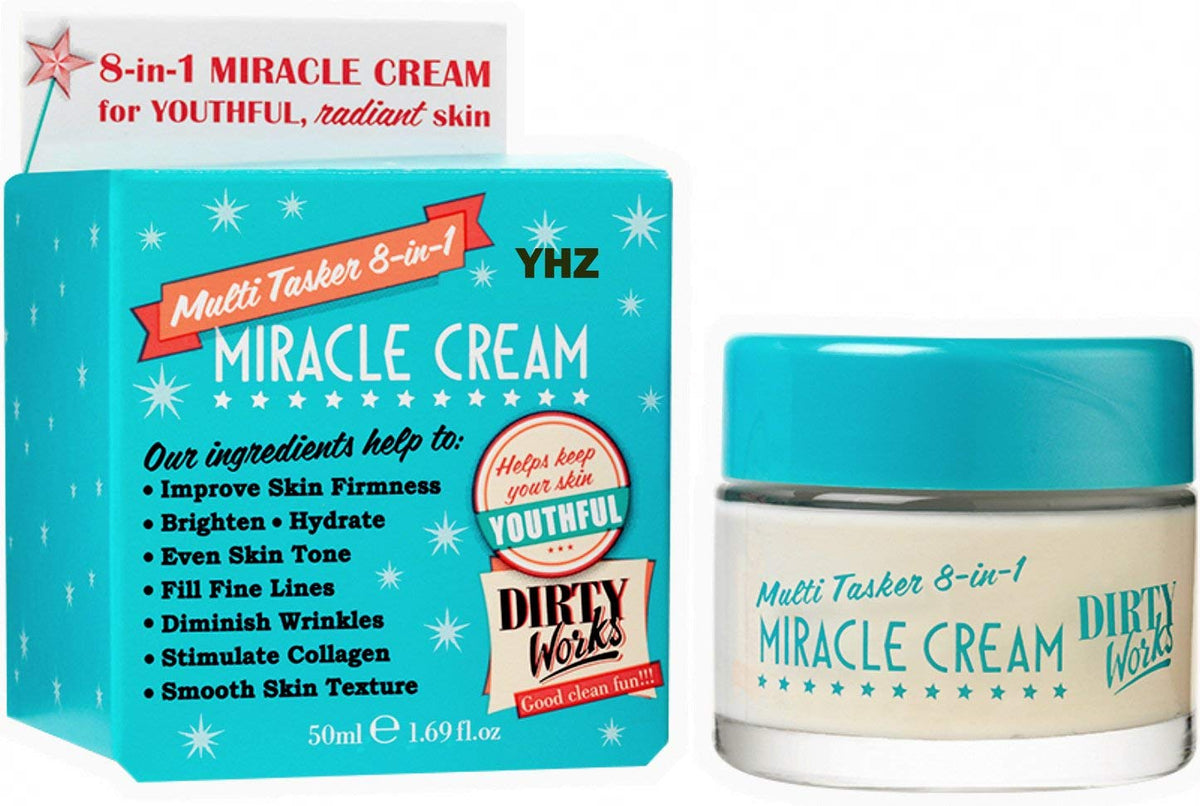 Dirty Works Multi Tasker 8-in-1 Cream bottle front for daily hydration