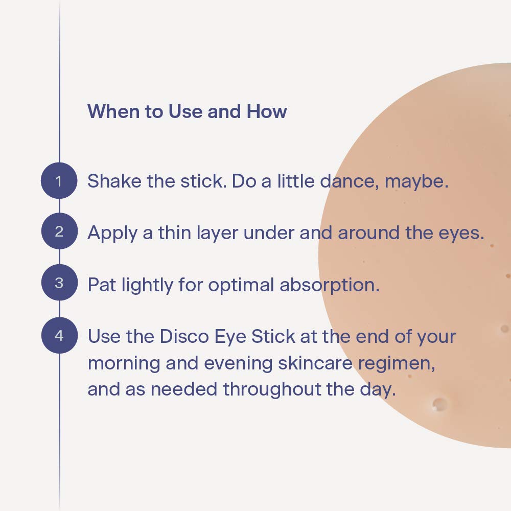Disco Men's moisturizing formula provides hydration and smooths fine lines