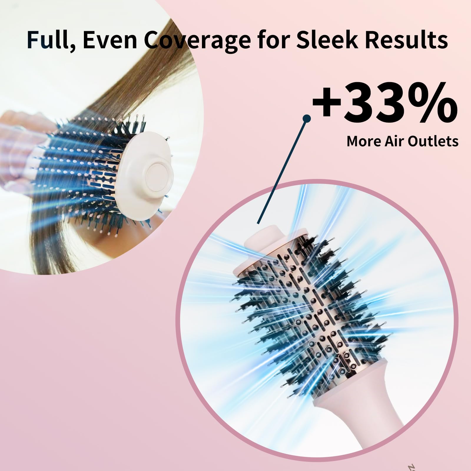 DISSTAR full-airflow-coverage ensures even drying across all hair strands