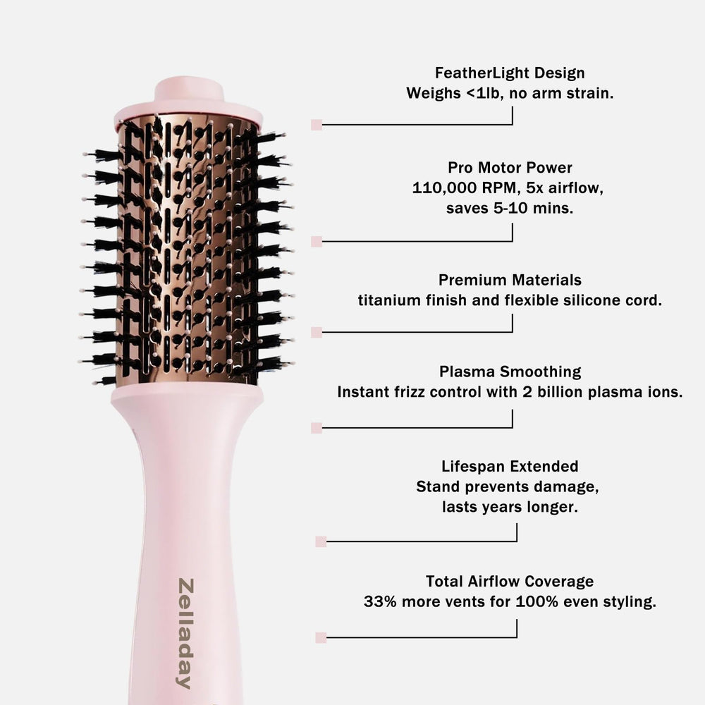 DISSTAR plasma ionic tech highlights 20 billion ions for frizz control and shine