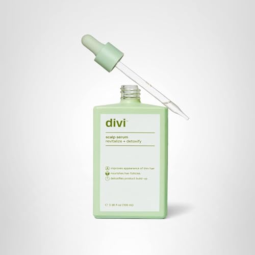 Divi Hair Scalp Serum made in USA with clean vegan ingredients