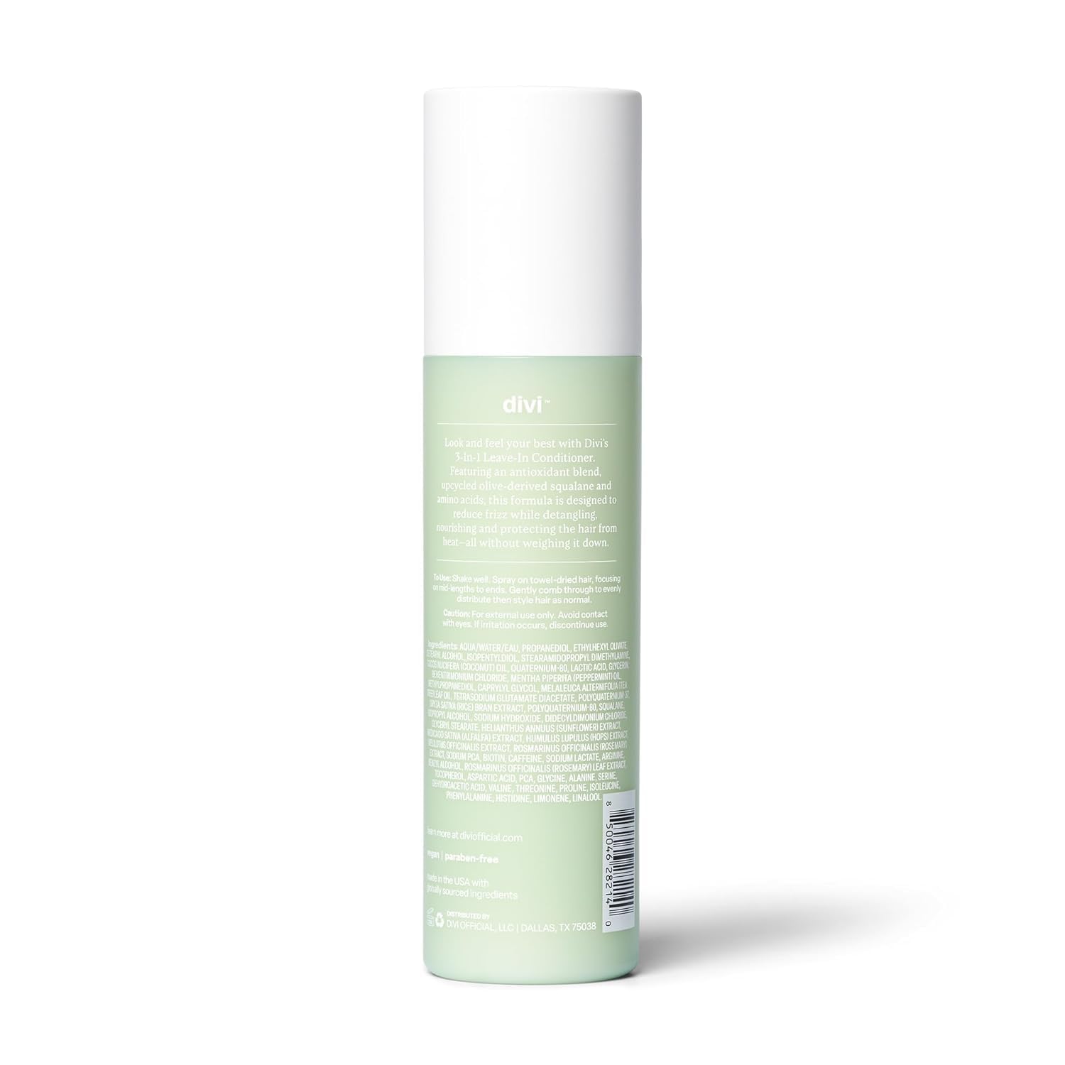 Divi hair with natural shine after use