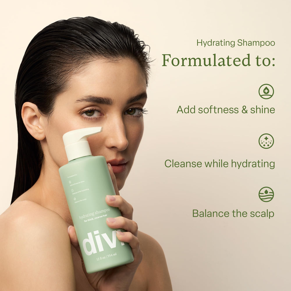 Divi Hydrating Conditioner bottle for smooth, frizz-free hair