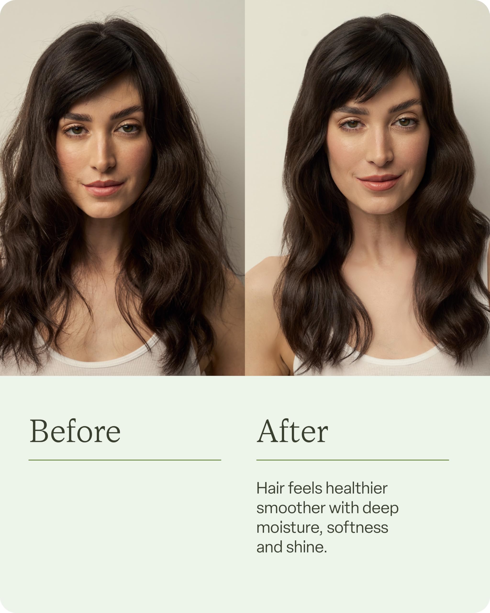 Divi Hydrating Shampoo algae extract swirl highlighting nourishing ingredients.