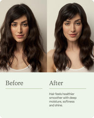Divi Hydrating Shampoo algae extract swirl highlighting nourishing ingredients.