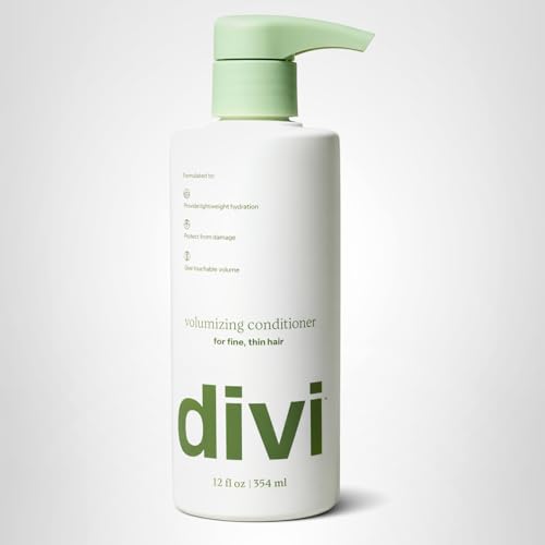 Divi volumizing conditioner after rinse leaves a light, residue-free finish