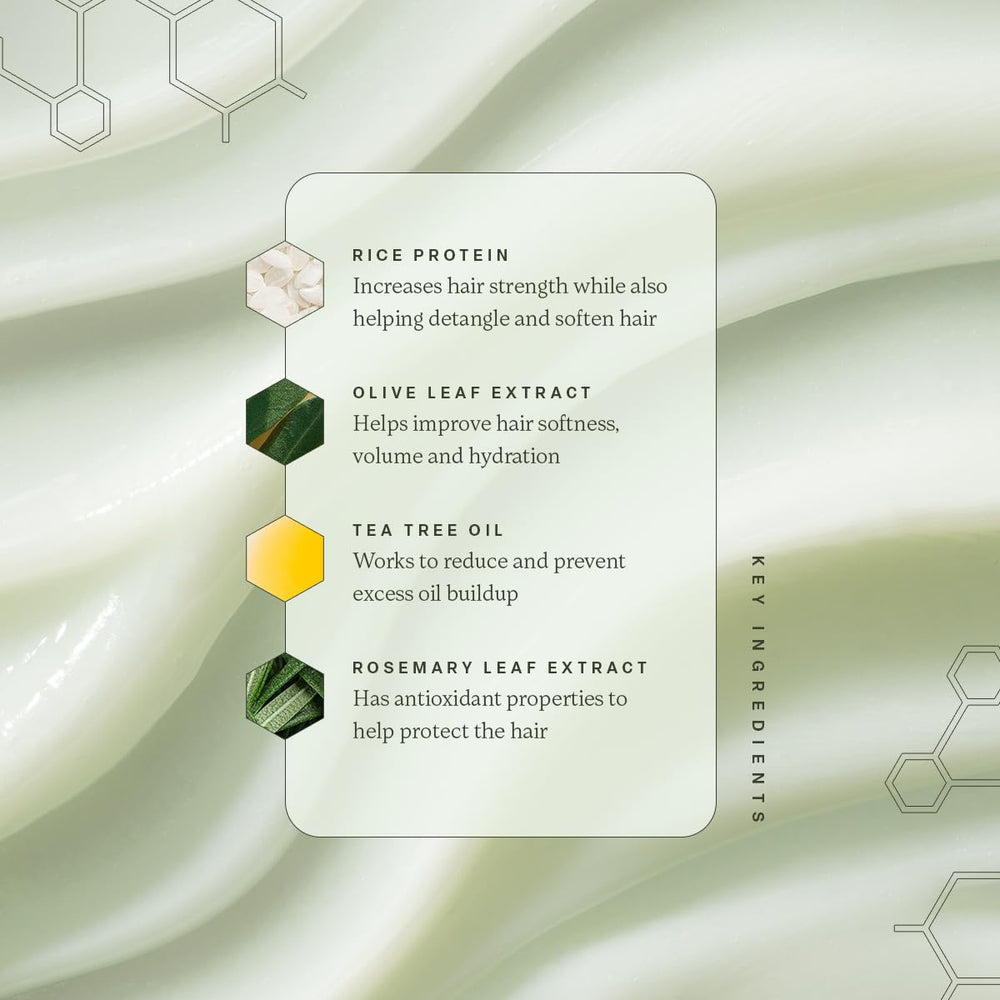 Divi volumizing conditioner application demonstrates easy distribution in hair
