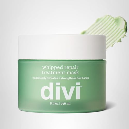 Divi Whipped Repair Mask color-treated hair care for enhanced shine and manageability